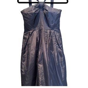 J crew blue formal strappy dress size 2